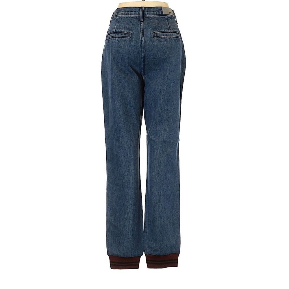 Carmar Womens Aliena Jeans Straight Leg Size 26 High Rise Jogger Cuffs NEW - Picture 3 of 8